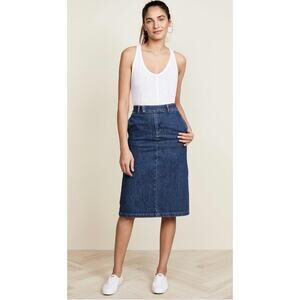 David Lerner racer back white top nwt medium